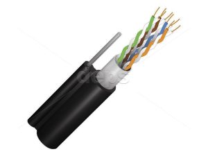 FinMark FTP CAT 5e 4P 24AWG self-supporting twisted pair cable